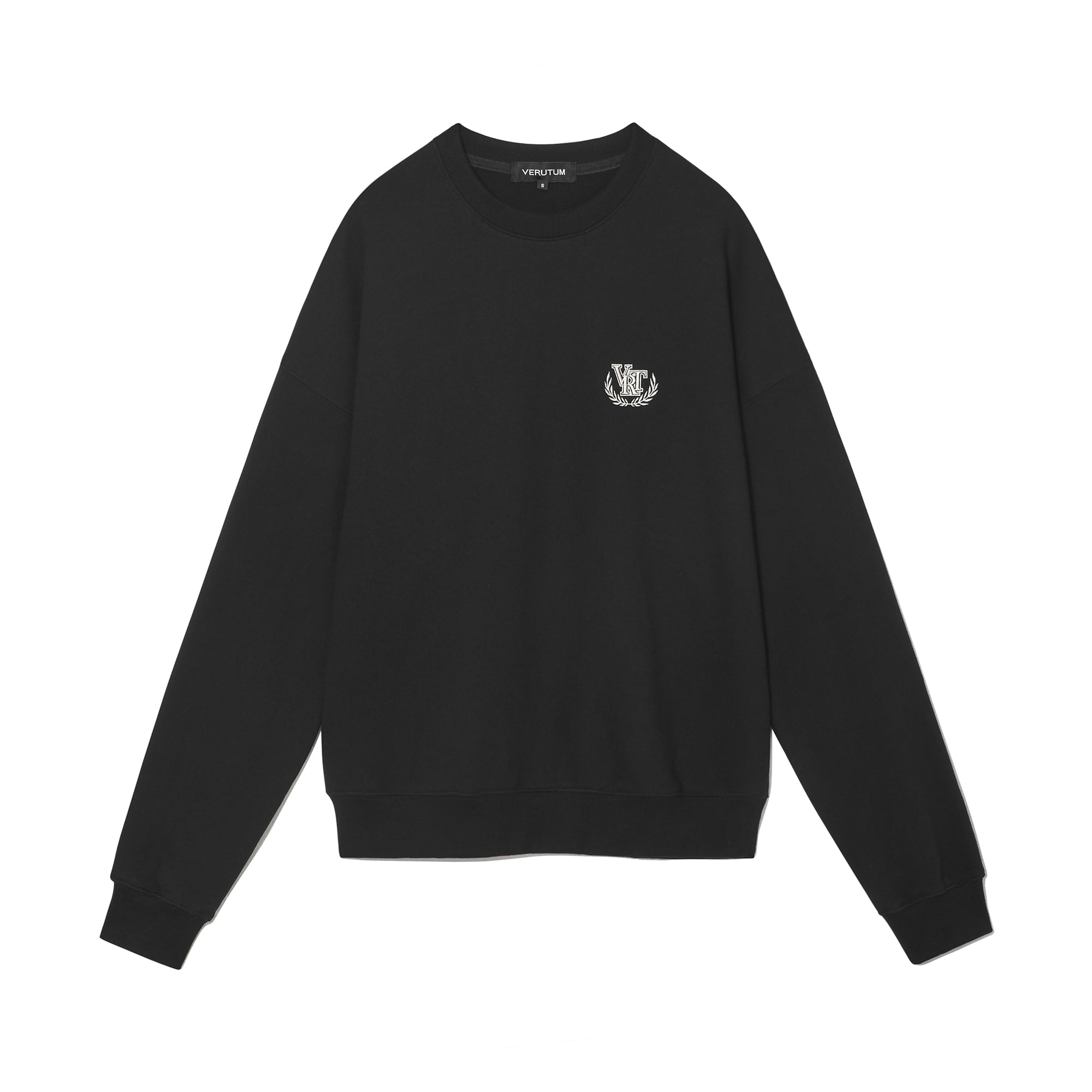 RTW-ST144 : VRT Laurel Logo SweatshirtsㅣBlack