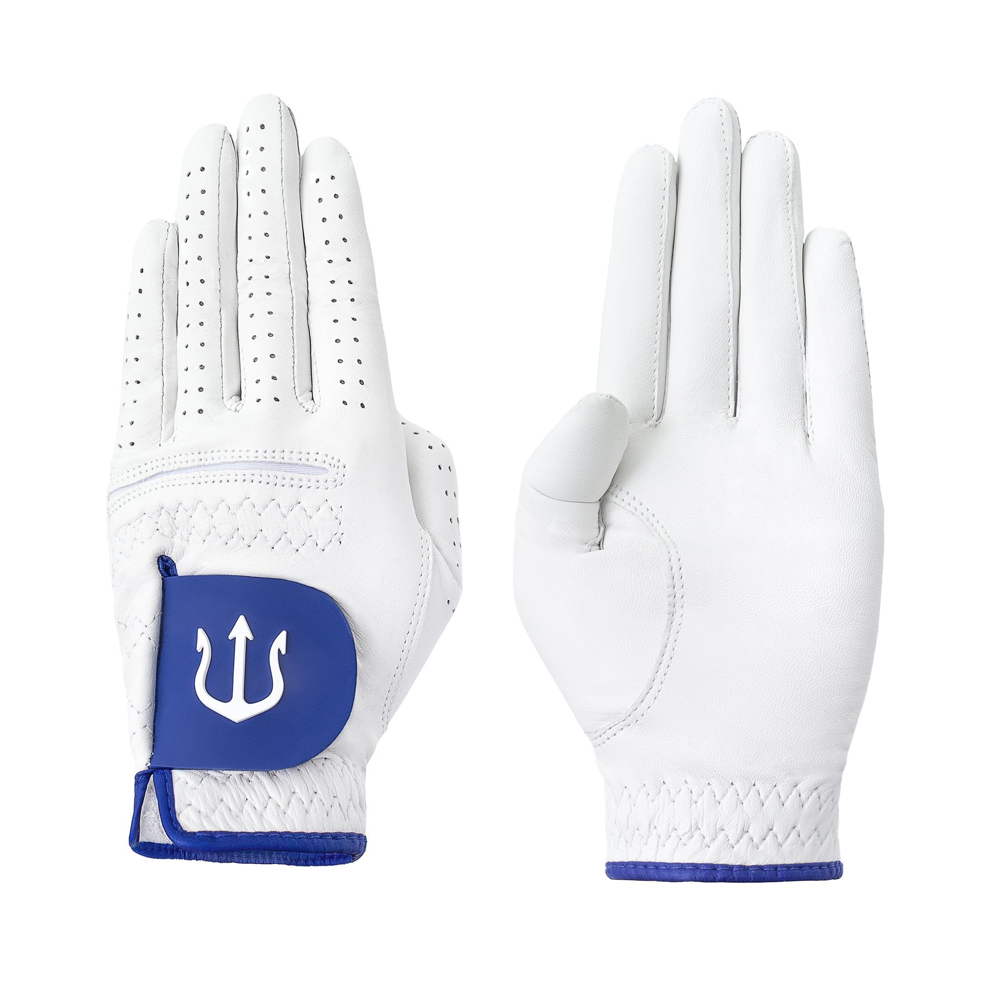 VGI1GV902W : Lambskin Golf Pair GlovesㅣBlue