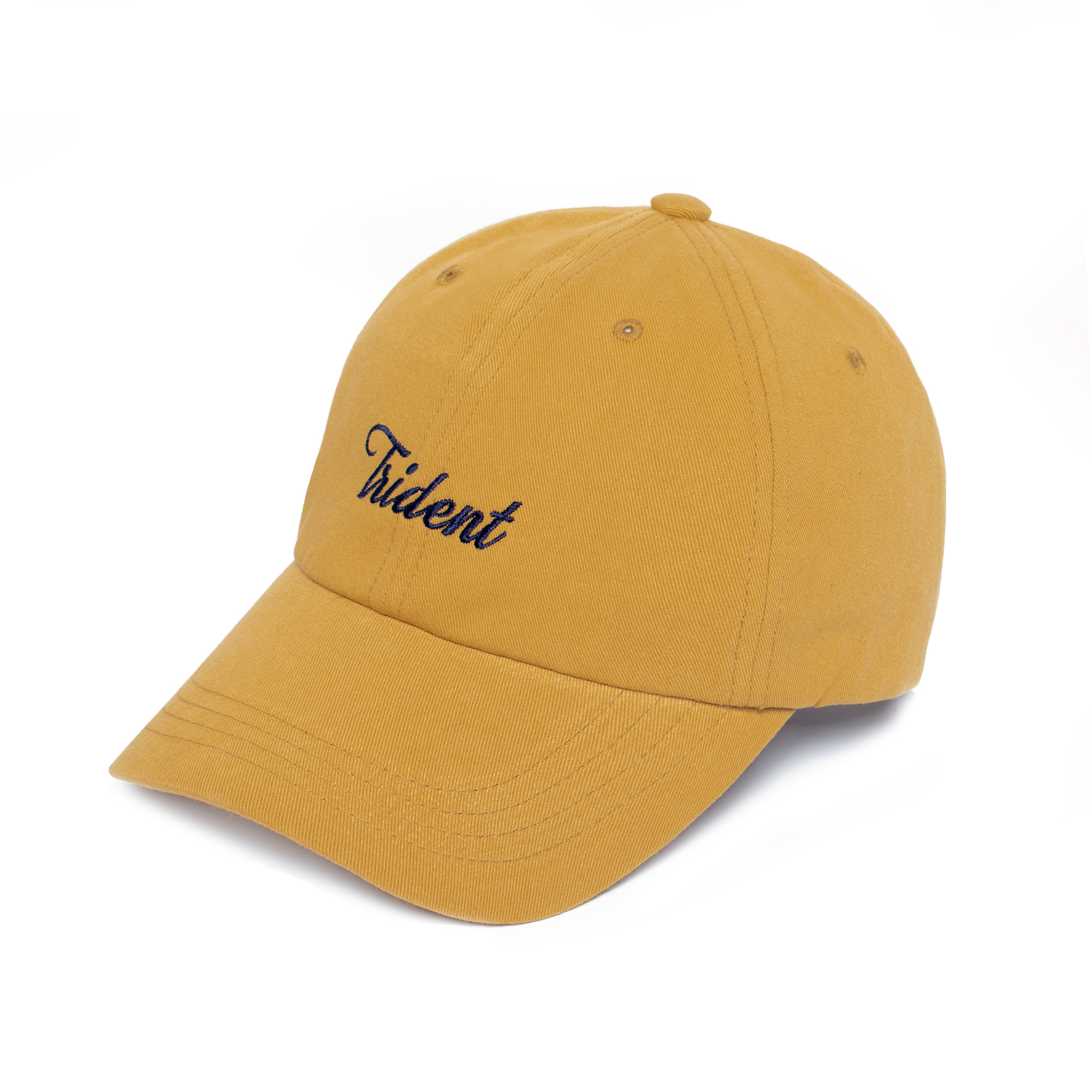 HW-BC173B : Trident Logo Deep CapㅣMustard