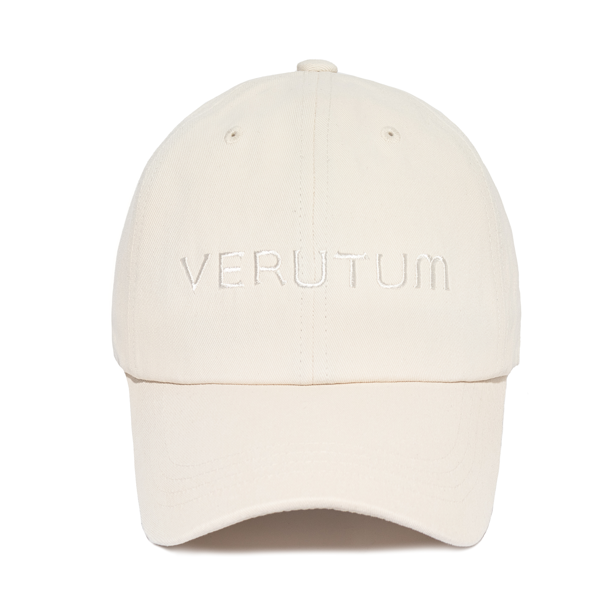 HW-BC147B : Front Logo Bio Washing Deep Cap│Cream