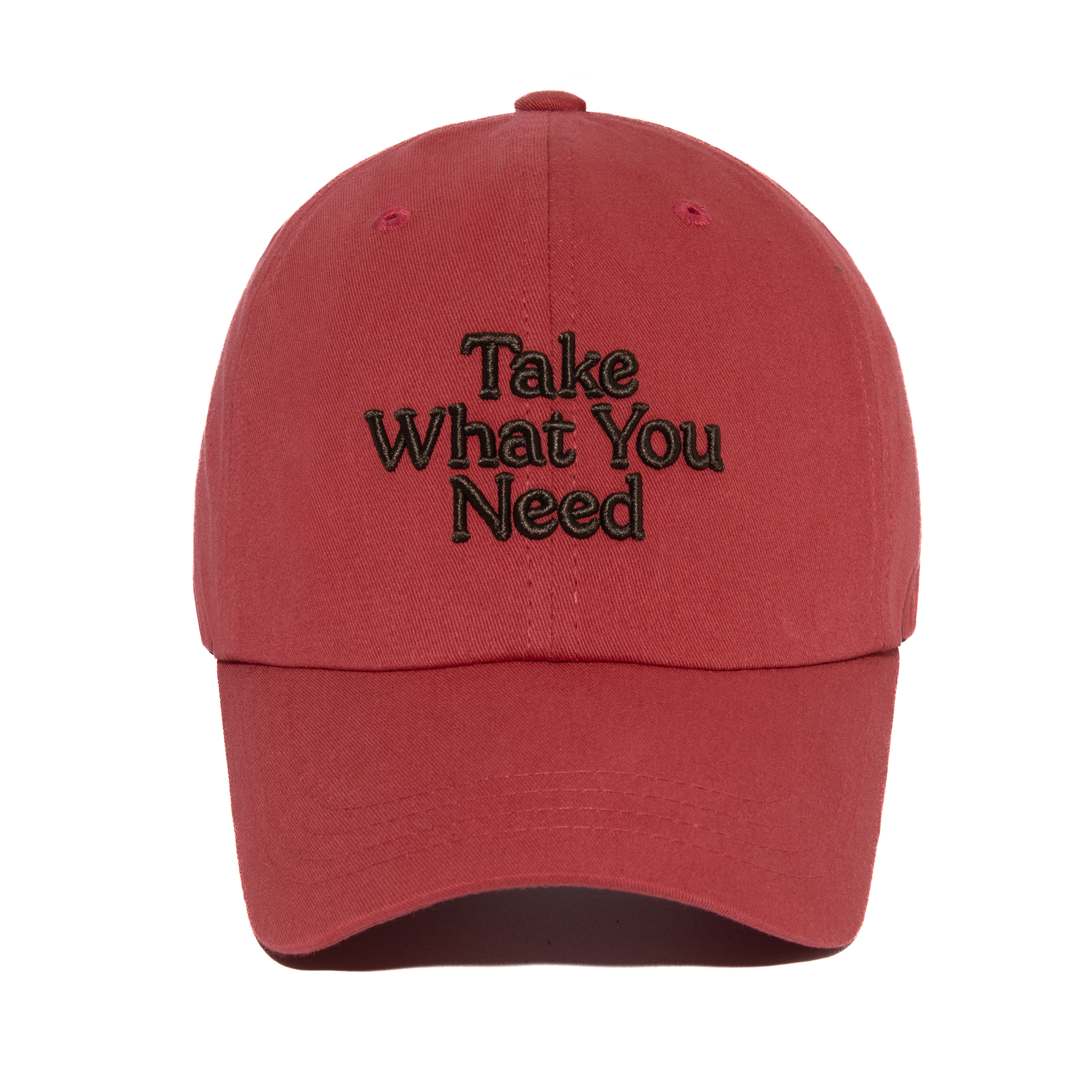 HW-BC166 : New Take What You Need Ball CapㅣRed