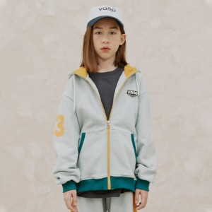 Multi Hoody Zip-up (mint)