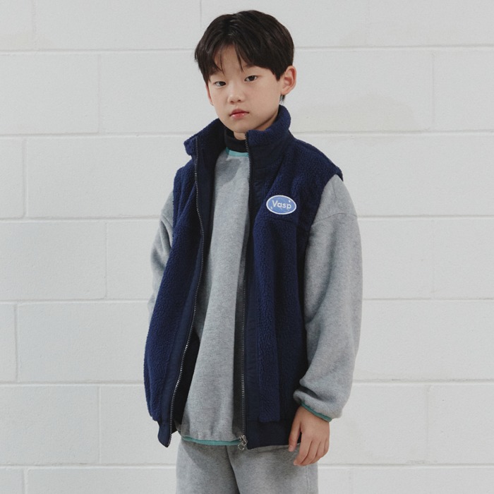 [핫딜]Fluto Fleece Vest (navy)