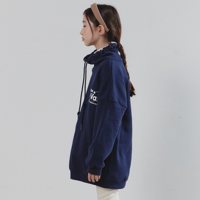 [핫딜][기모]Planet High Neck Long MTM (navy)