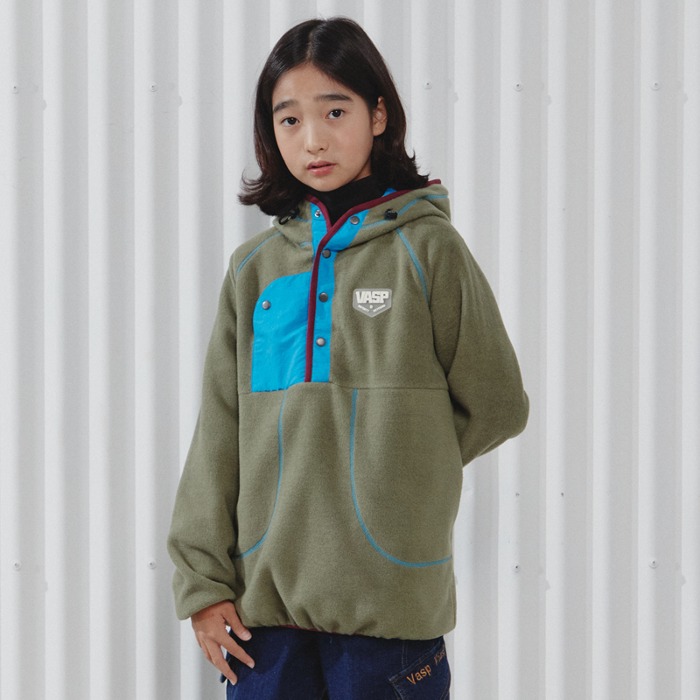 [핫딜]Snug Fleece Anorak (khaki)