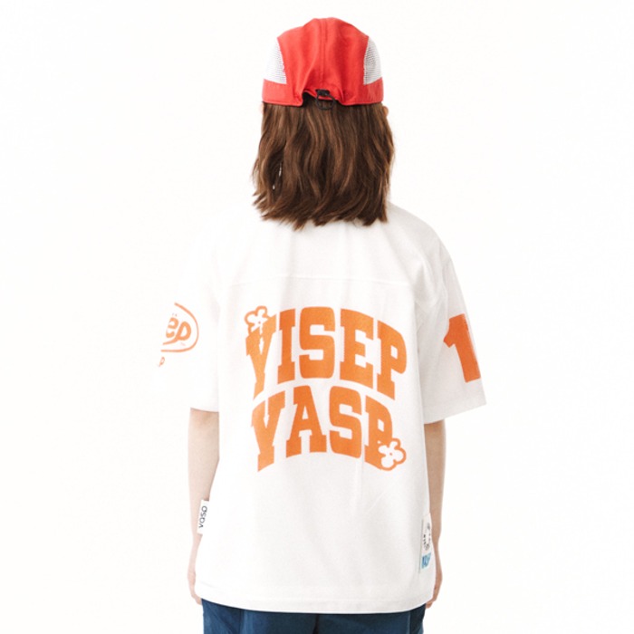 [5월 22일 입고예정] 이너프 메쉬 티셔츠 화이트