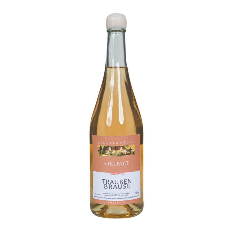 Weingut Klostermühle Rheingauer Vielfalt Trauben Brause 스파클링 포도주스 750ml *6