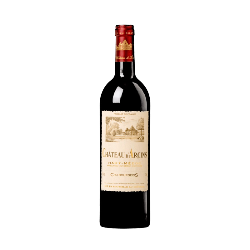 Chateau D&#039;Arcins Rotwein Cru Bourgeois 2018