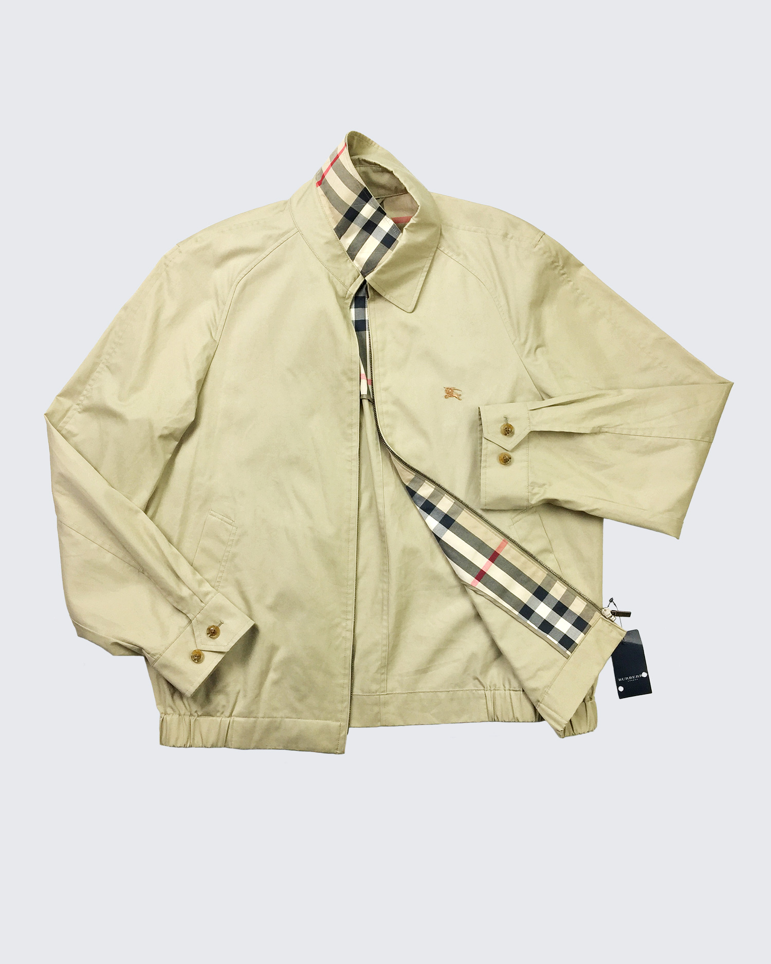 GABARDINE HARRINGTON JACKET