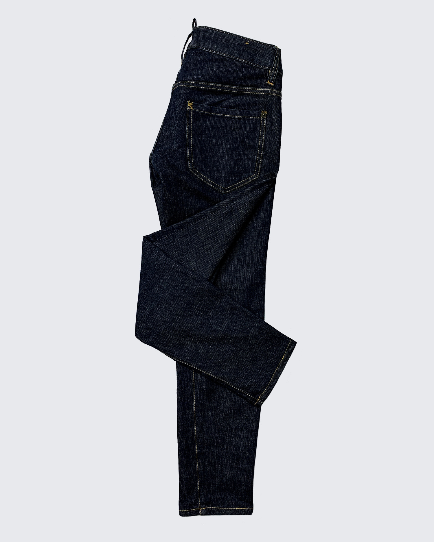 INDIGO DENIM STRETCH SLIM FIT JEANS (28)