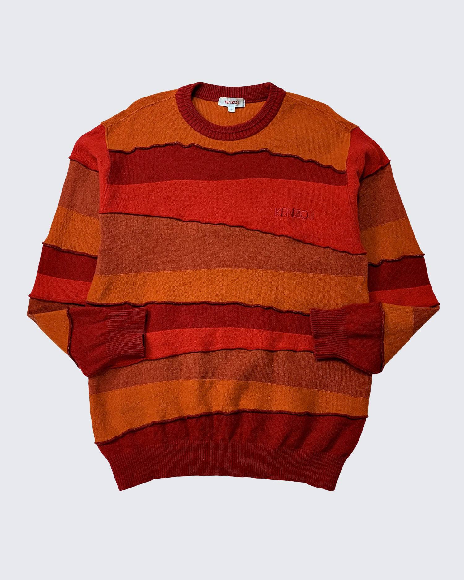 STRIPED WOOL PULLOVER SWEATER (5)