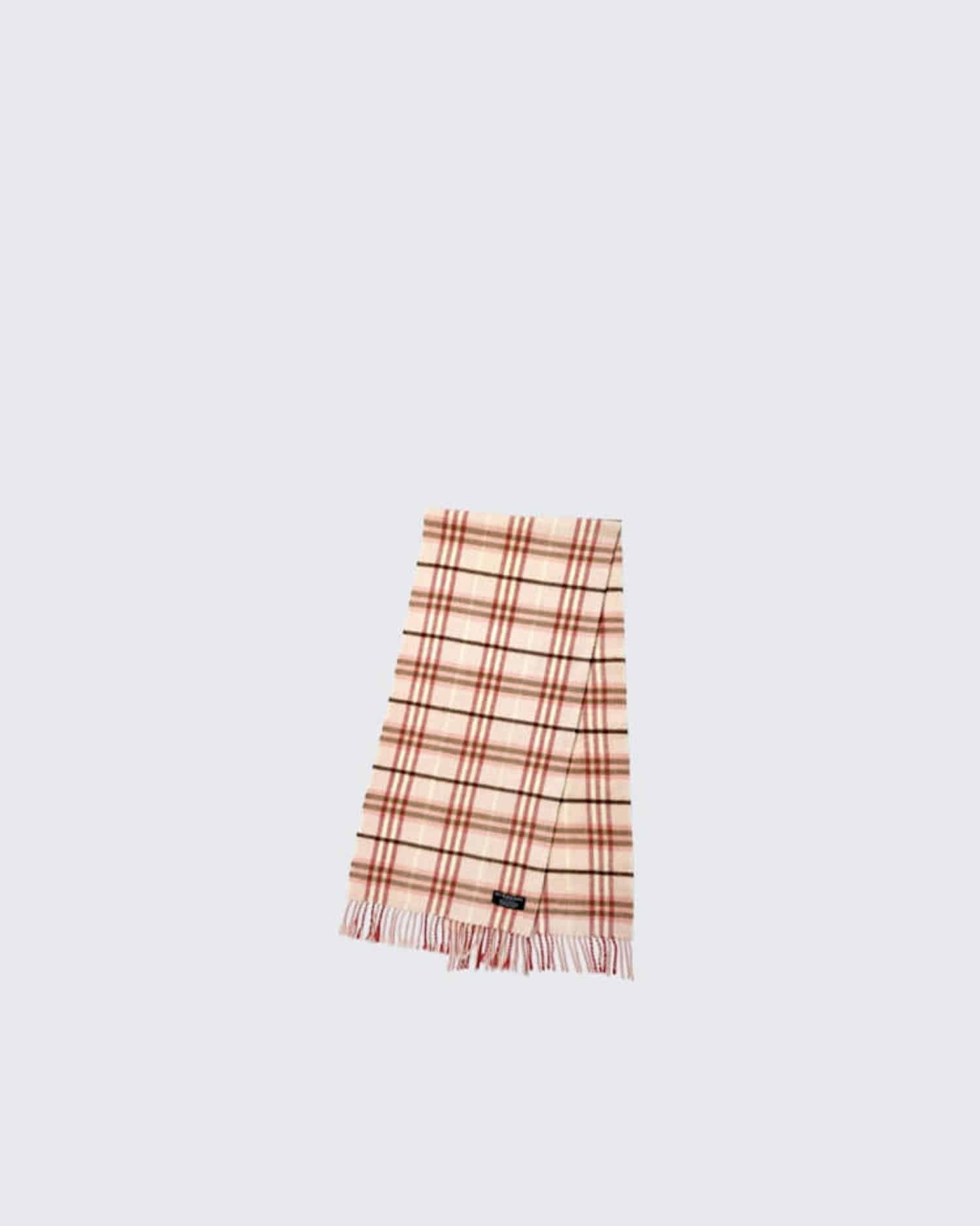 CLASSIC CHECK CASHMERE SCARF