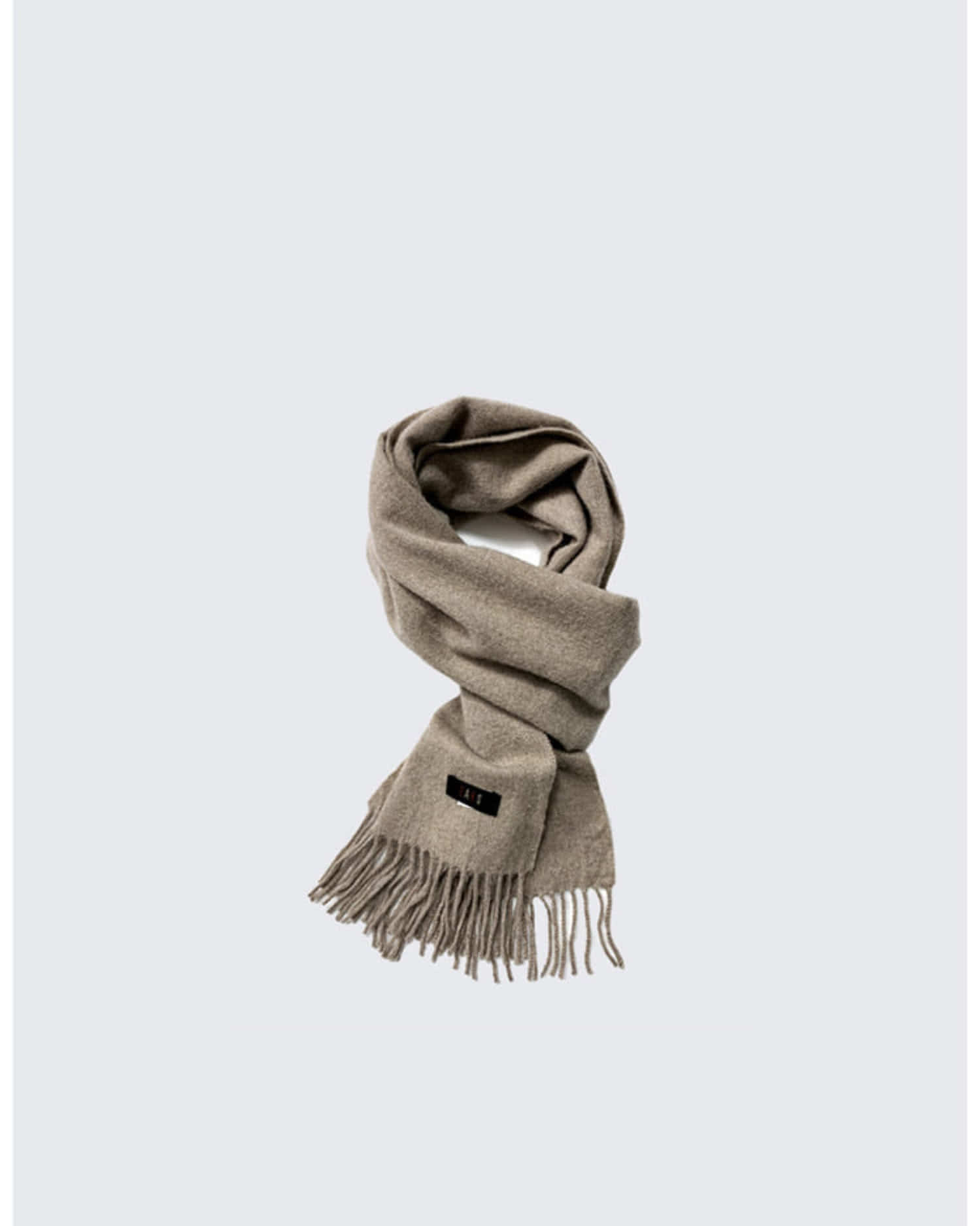 DAKS SOLID CASHMERE SCARF