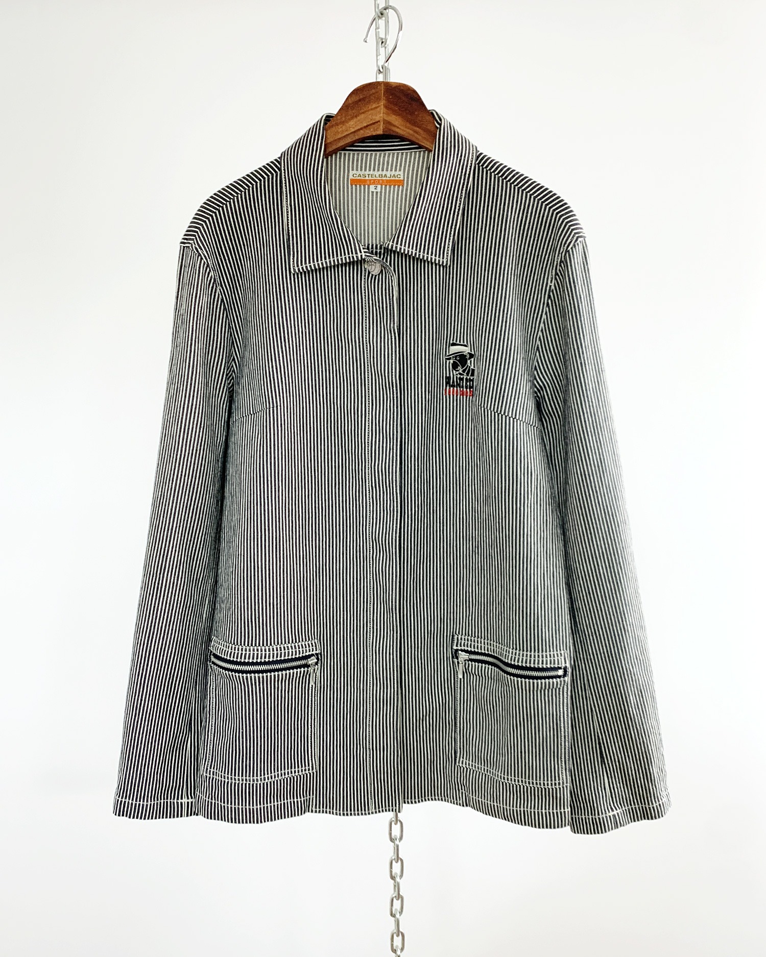 STRETCH HICKORY STRIPE JACKET (2)