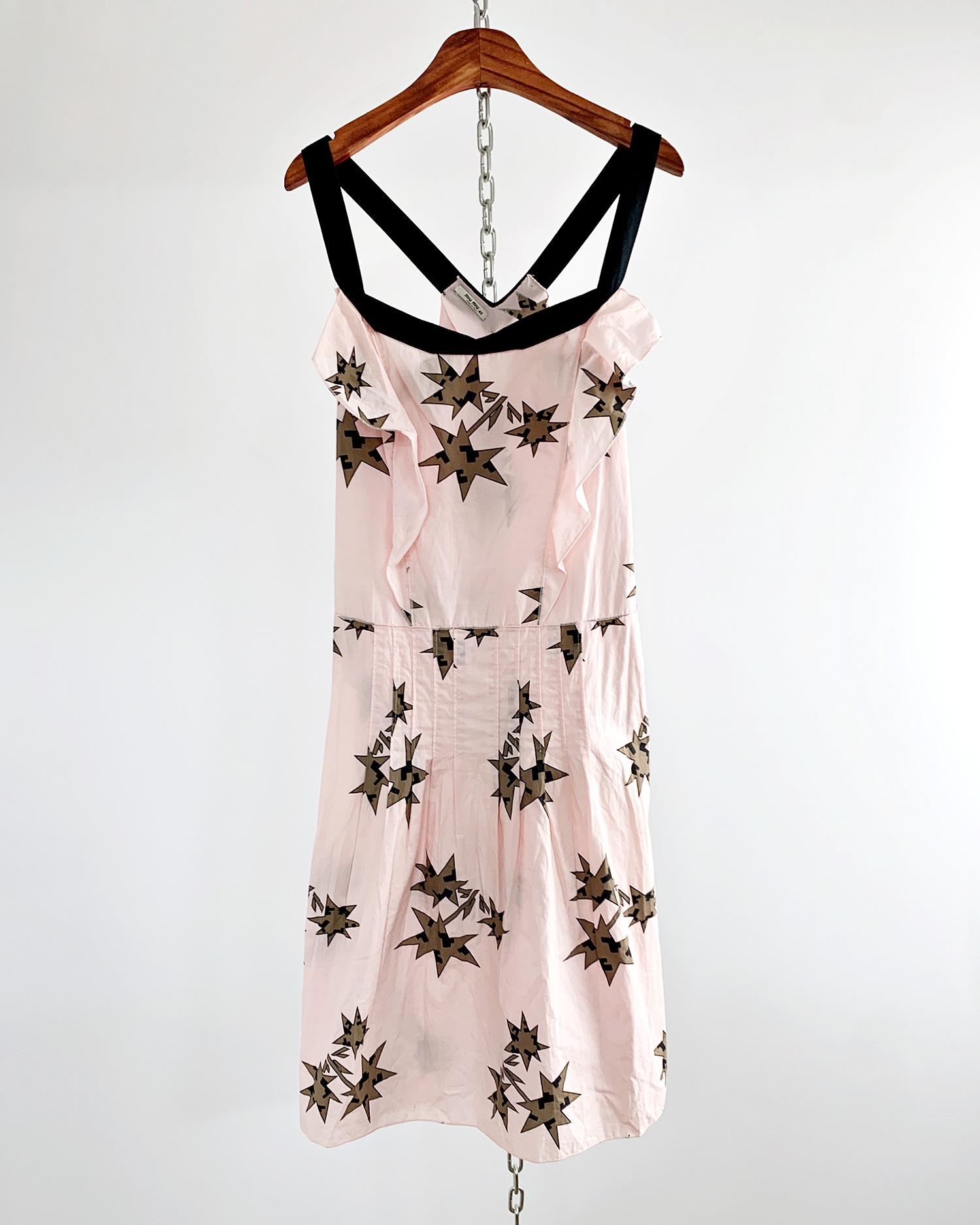 SLEEVELESS PRINT DRESS (여성 44)