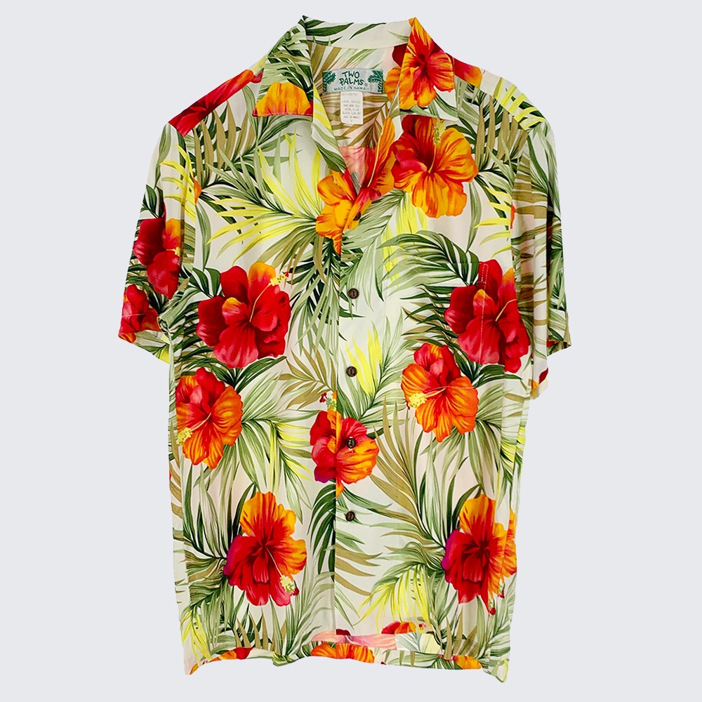 레이온 하와이안 셔츠 (남성 95)