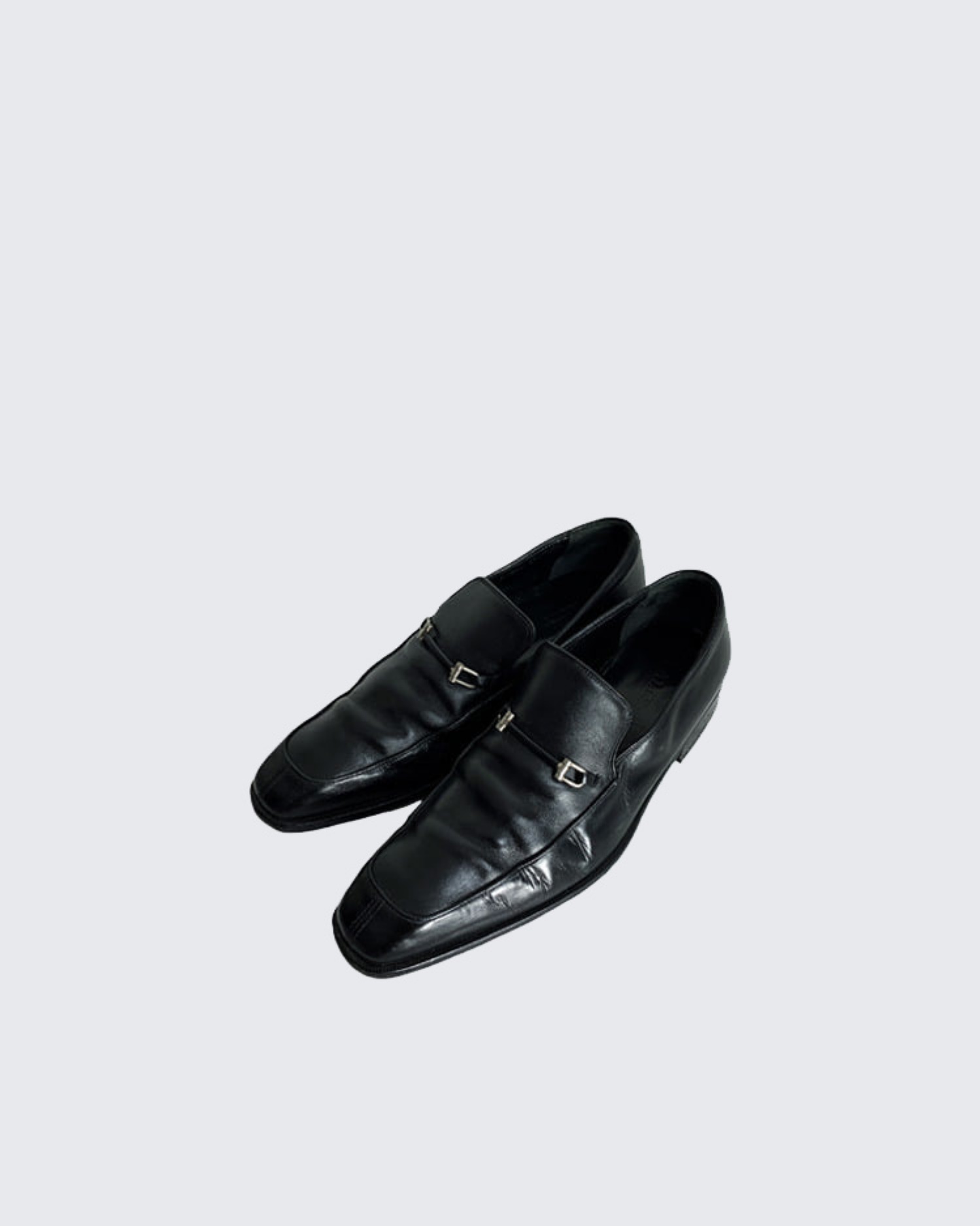 CALF LEATHER SQUARE TOE LOAFER (265)