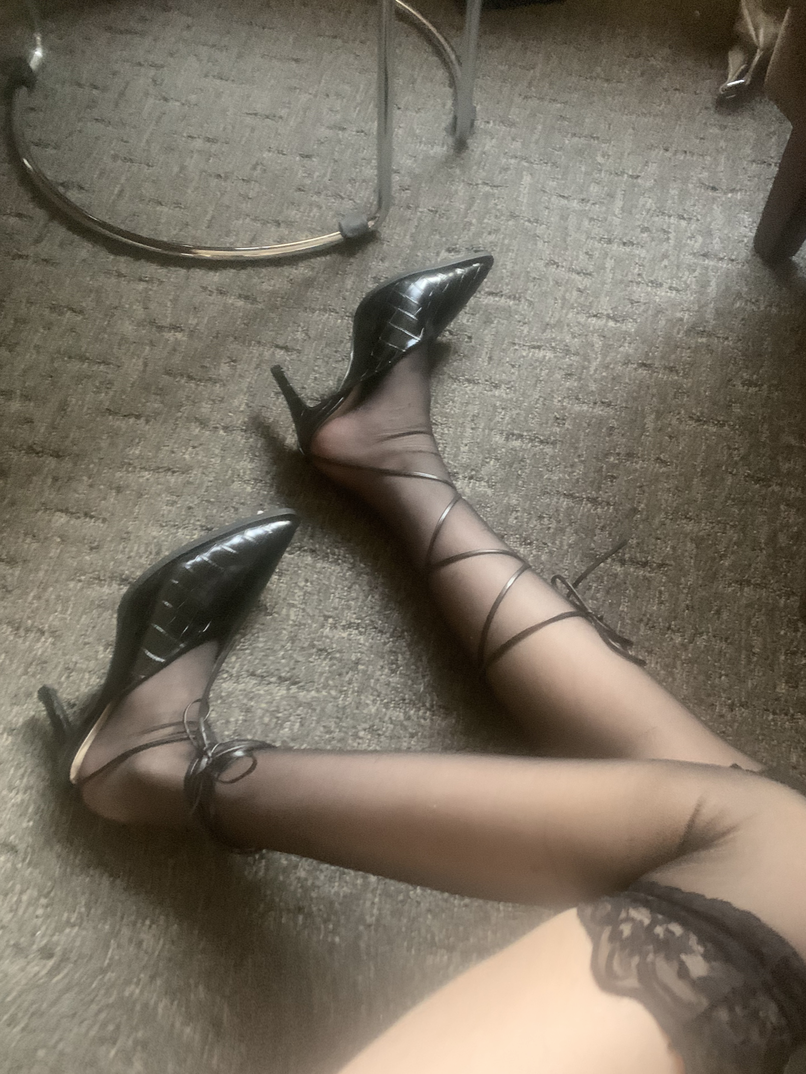 【suzen】Valenti Long Strap Stiletto Mule