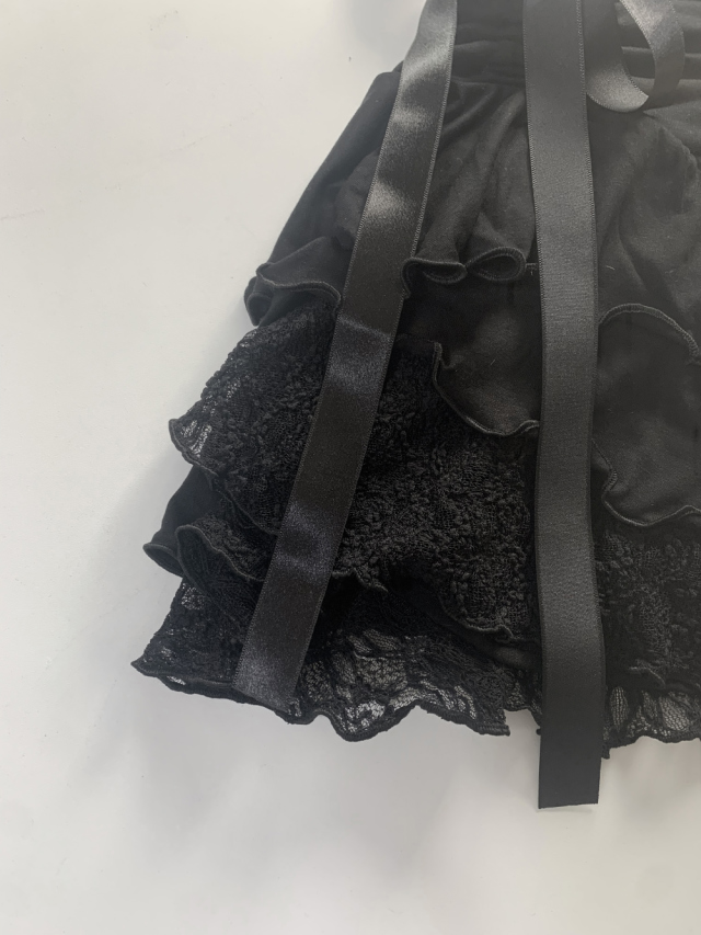 【suzen】Guener Ribbon Laced Skirt SUZEN :: 스젠