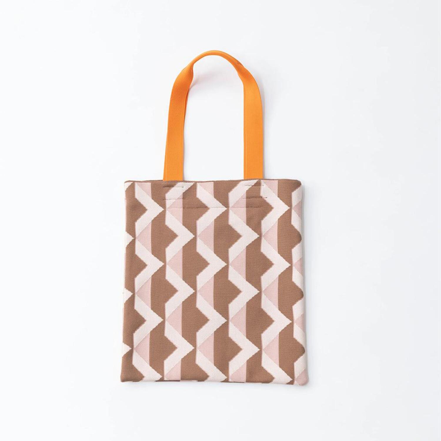 LEMAR [TRICOTE] ZIG ZAG TOTE BAG_TR33BG056 TRICOTE