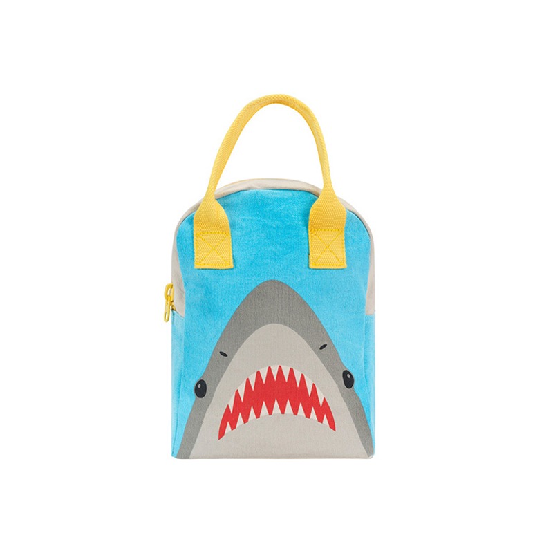 LEMAR [Lemar] Fluf_Zipper Lunch Bag (SHARK)_UFL2356021 FLUF