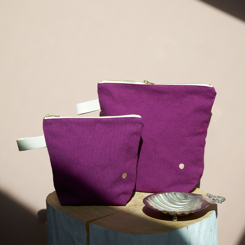 LEMAR [Lemar] La cerise sur le gateau_TOILETRY BAG IONA PURPLE RAIN GM_LC064 La cerise sur le gateau