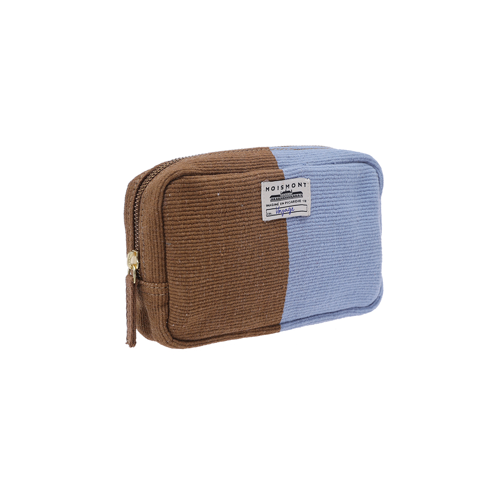 LEMAR [Lemar] Moismont_POUCH N°36 BLOCK COFFEE/BLUE_POC4403610 MOISMONT