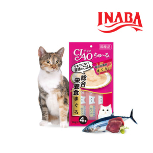 이나바 고양이간식 챠오츄르 sc-147 종합영양식 참치 56G