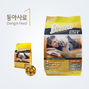 펫시아 강아지사료 1세이상 어덜트 닭고기와 쌀 3KG