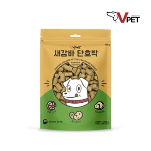 브이펫 강아지간식 새감바 단호박 100G / 새우,감자,바나나 그리고 단호박