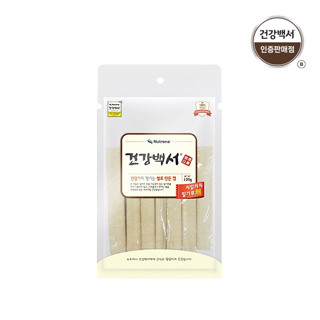 건강백서 강아지간식 라이스껌 120G