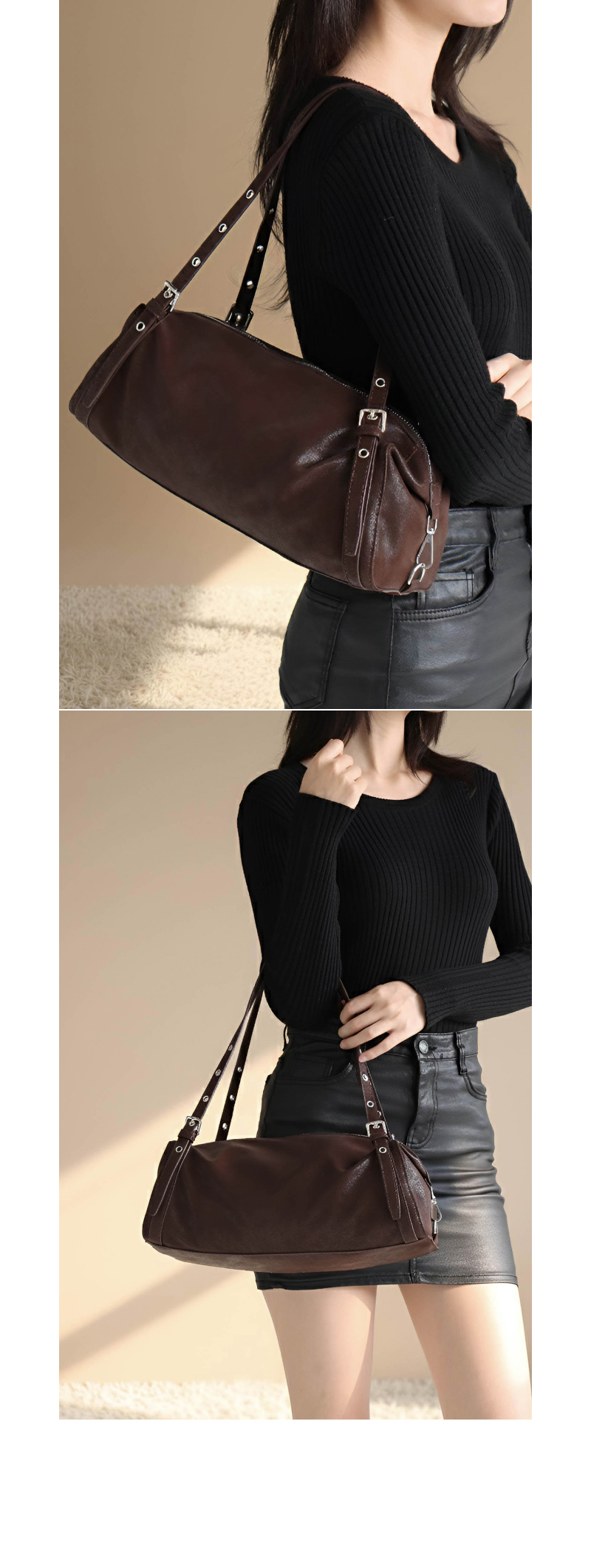 가방 모델 착용 이미지-S1L7