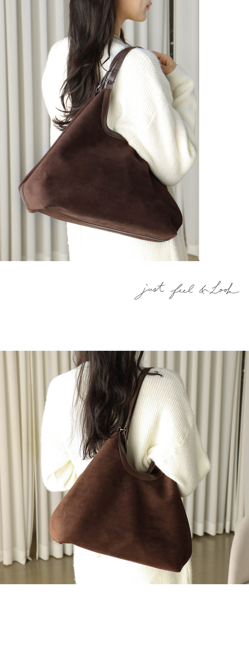 가방 모델 착용 이미지-S1L19