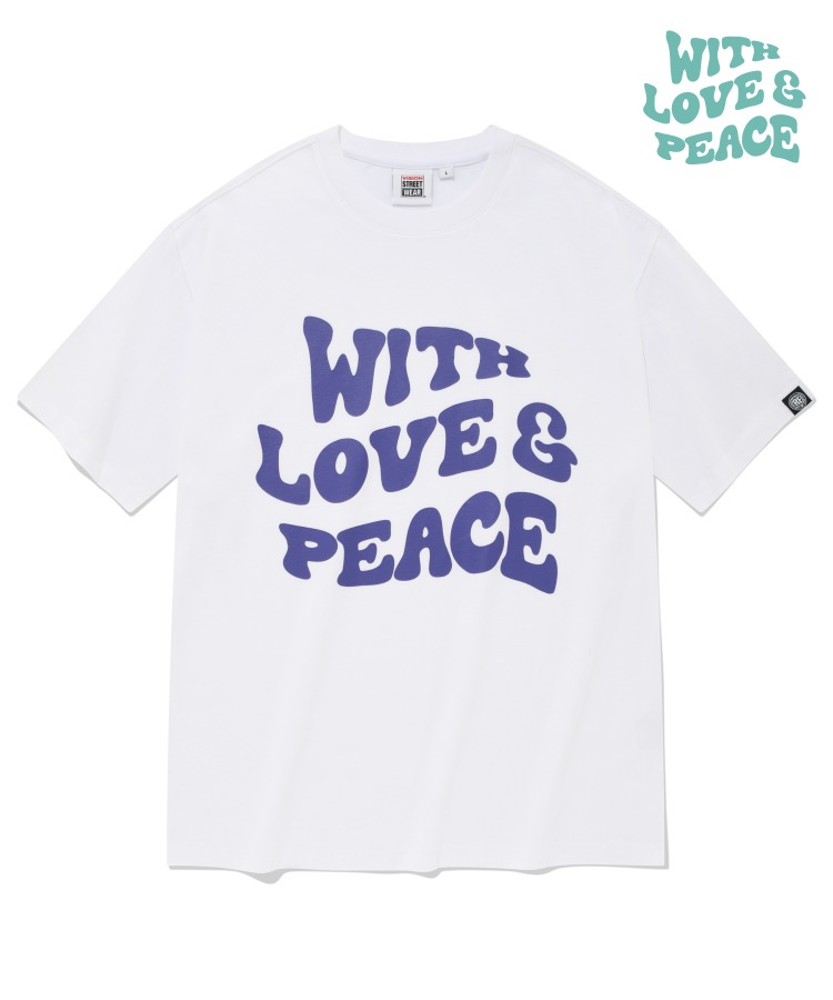 VSW Love &amp; Peace T-Shirts White