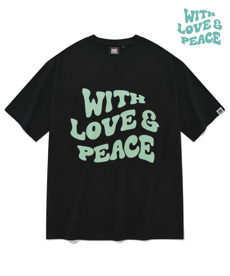 VSW Love &amp; Peace T-Shirts Black