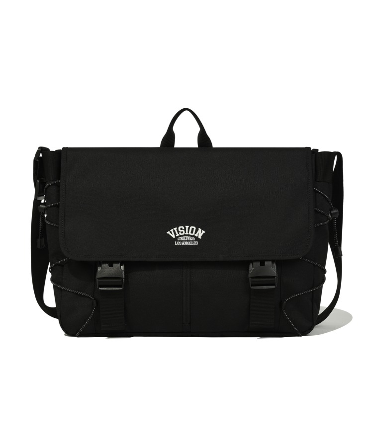 VSW Arch Logo Messenger Bag Black