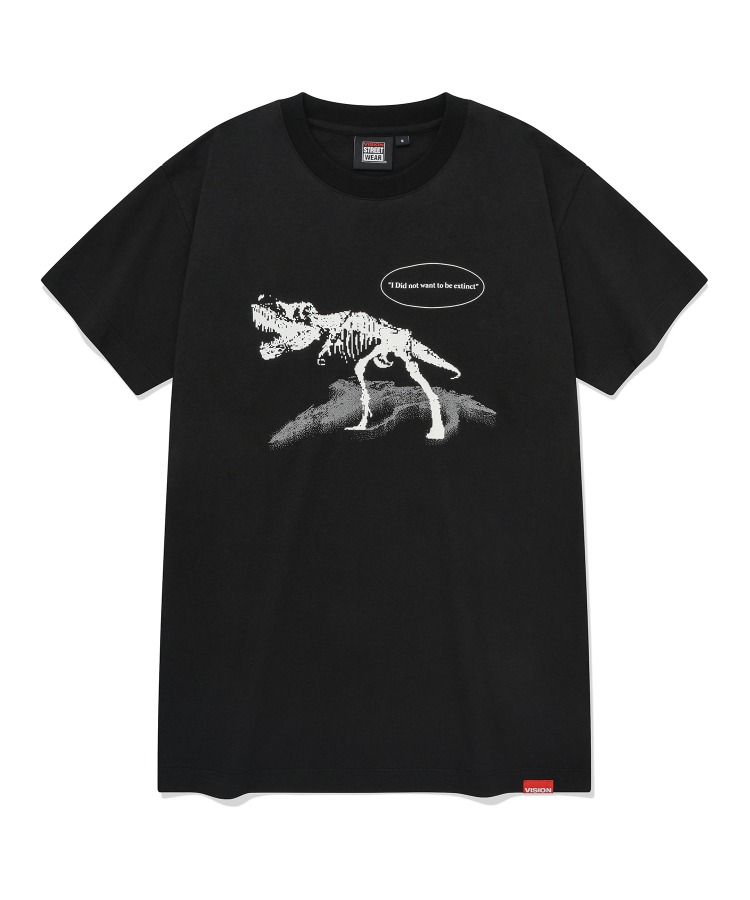 VSW Pixel T-REX T-Shirts Black