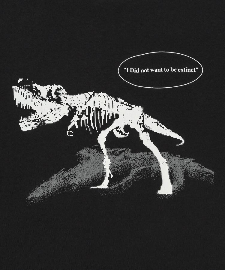 VSW Pixel T-REX T-Shirts Black