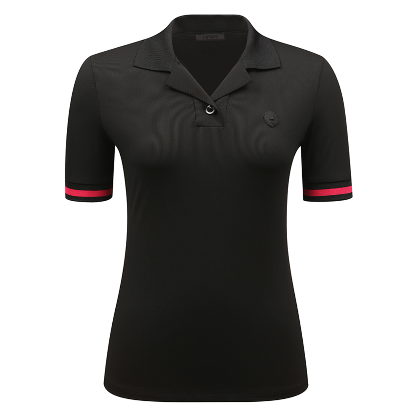 WOMEN TAILORED POLO T-SHIRTS_BK