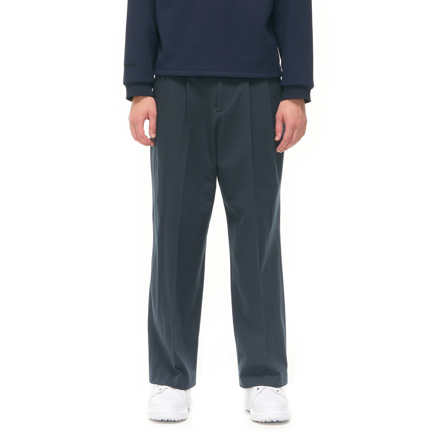 MAN TWO TUCK WIDE FIT PANTS_DG