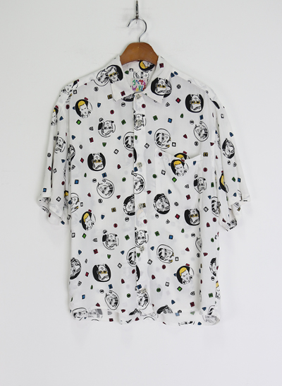 (Made in U.S.A.) 90&#039;s JAMS WORLD hawaiian shirt