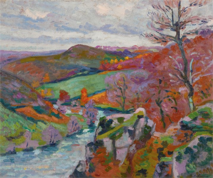 Armand Guillaumin - PAYSAGE DE LA CREUSE