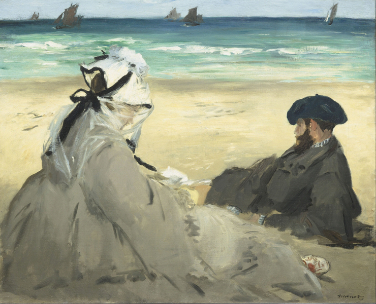 Edouard Manet - On the Beach