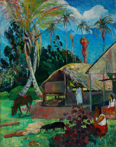 Paul Gauguin - The Black Pigs