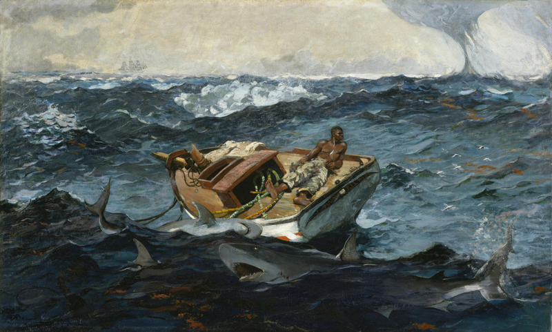 Winslow Homer - The Gulf Stream - Metropolitan Museum of Art