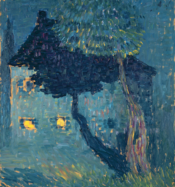 Alexej von Jawlensky - Ein Haus im Wald (1903)   1864-1941