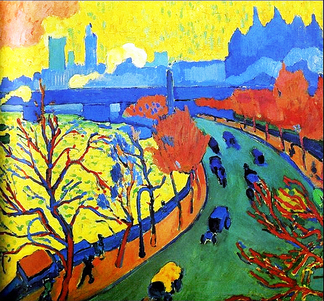 André Derain - Charing Cross Bridge  1880-1954