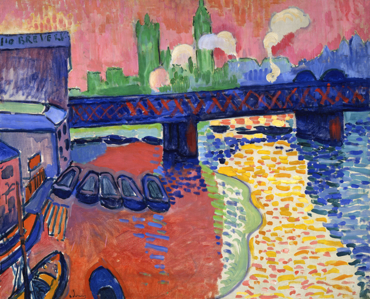 André Derain - Charing Cross Bridge  1880-1954_1