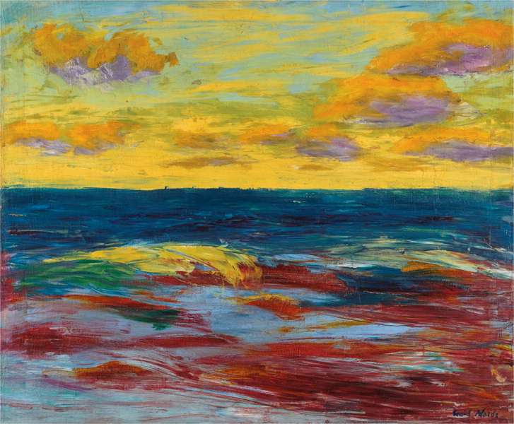 Emil Nolde (1867–1956) - SEA OFF ALSEN