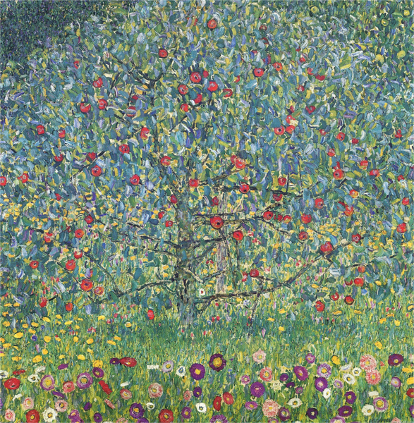 Gustav Klimt - Apple Tree